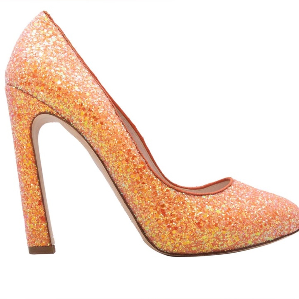 MIU MIU GLITTER PUMPS SIZE 39.5